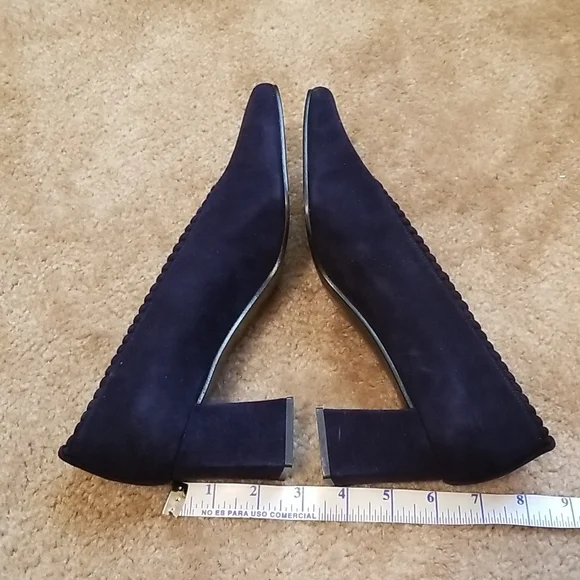 Stuart Weitzman Suede Heels - Picture 8 of 13